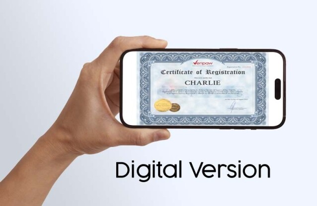 Emotional Support Animal Digital Certificate